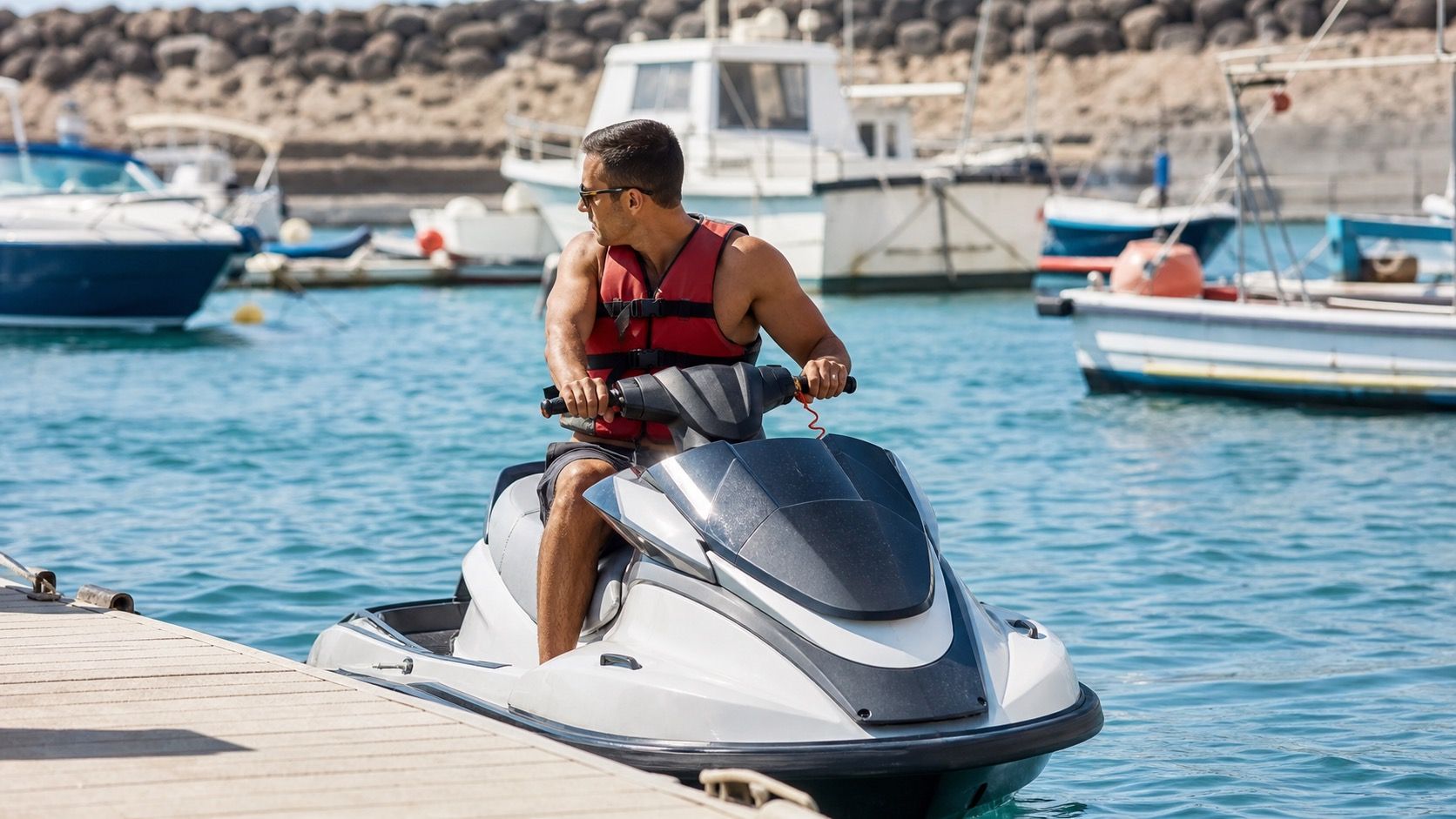 Motos de agua en Los Cristianos: cómo preparar una salida desde el puerto