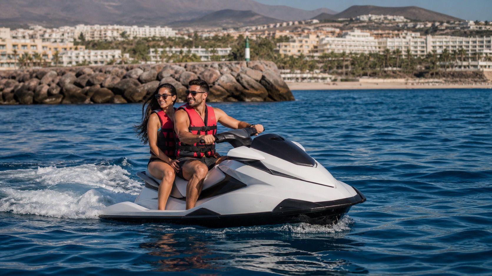 Motos de agua en Tenerife Sur